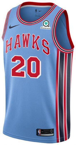 20-Collins Hardwood Classics Swingman Atlanta Hawks - Blue