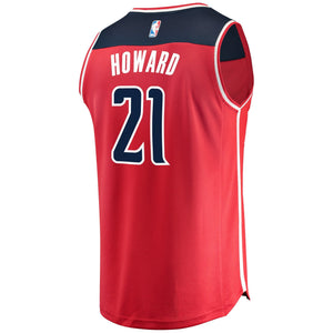 21 - Youth Fanatics Branded Dwight Howard Red Washington Wizards Fast Break Replica Jersey - Icon Edition- Red