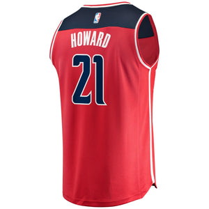 21 - Men's Fanatics Branded Dwight Howard Red Washington Wizards Fast Break Replica Jersey – Icon Edition-Red