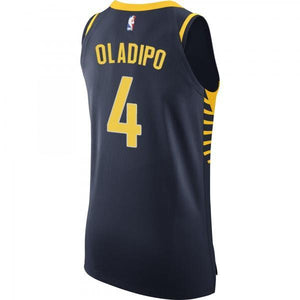 04 - Victor Oladipo Indiana Pacers Nike Icon Edition Authentic Jersey - Navy