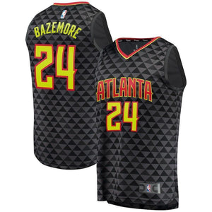 24-Kent Bazemore Atlanta Hawks Jersey - Icon Edition - Black