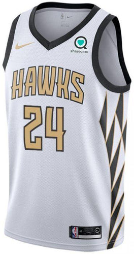 24-Bazemore City Edition Swingman Atlanta Hawks - White