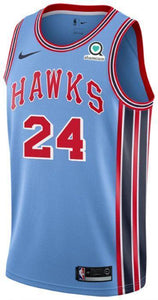 24-Bazemore Hardwood Classics Swingman Atlanta Hawks - Blue