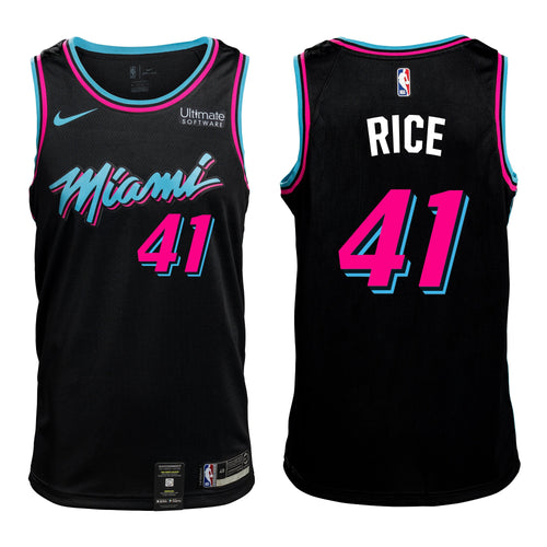 41 - Glen Rice Vice Nights Swingman Jersey - Black
