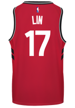 Load image into Gallery viewer, 17 - Raptors Adult Swingman Icon Jersey - Lin - Red