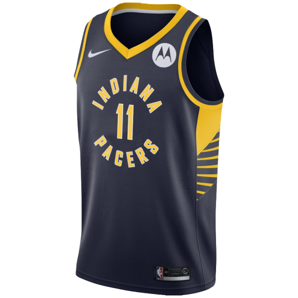 11 - Domantas Sabonis Indiana Pacers Nike Icon Edition Swingman Jersey - Navy