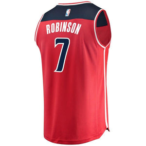 07 - Youth Fanatics Branded Devin Robinson Red Washington Wizards Fast Break Player Jersey - Icon Edition - Red