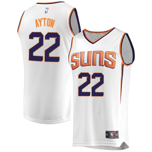 22 - Nba Phoenix Suns Deandre Ayton Fanatics Replica Jersey - White