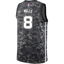 Load image into Gallery viewer, 8 - Mills San Antonio Spurs Men&#39;s Nike 2018-19 City Edition Swingman Personalized Jersey - Navy