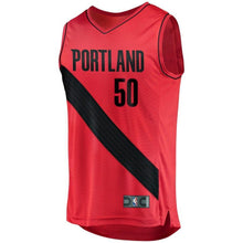 Load image into Gallery viewer, 50 - Caleb Swanigan Portland Trail Blazers Fast Break Player Jersey - Statement Edition - Red