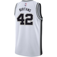 Load image into Gallery viewer, 42 - Bertans San Antonio Spurs Men&#39;s Nike Custom Personalized Icon Swingman Jersey - White