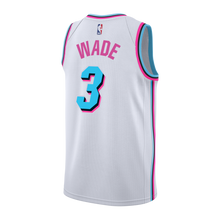 Load image into Gallery viewer, 03 - Dwyane Wade Nike Miami Heat Vice Uniform City Edition Swingman Jersey - White