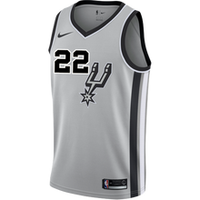 Load image into Gallery viewer, 22 - Gay San Antonio Spurs Men&#39;s Nike 2018-19 Statement Edition Swingman Personalized Jersey  - Grey