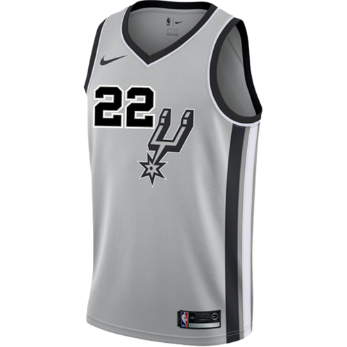 22 - Gay San Antonio Spurs Men's Nike 2018-19 Statement Edition Swingman Personalized Jersey  - Grey