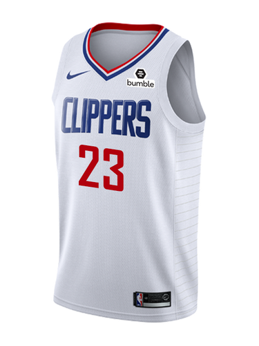 23 - LA Clippers Lou Williams Association Swingman Jersey - White