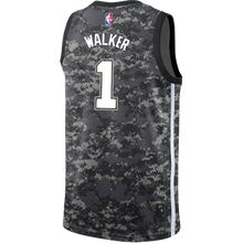Load image into Gallery viewer, 1 - Walker San Antonio Spurs Men&#39;s Nike 2018-19 City Edition Swingman Personalized Jersey - Navy