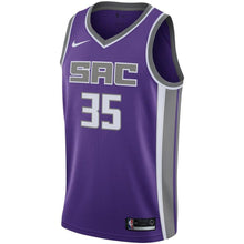 Load image into Gallery viewer, 35 - Men&#39;s Nike Marvin Bagley III Purple Sacramento Kings Swingman Jersey