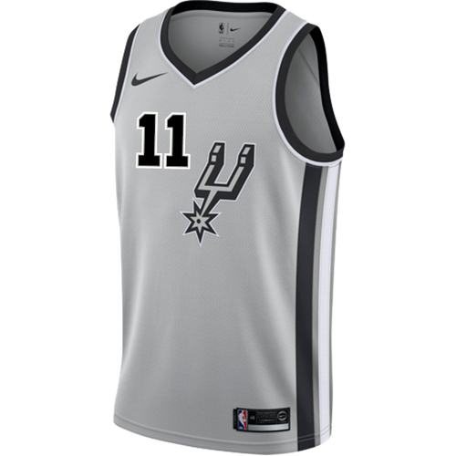 11 - Forbes San Antonio Spurs Men's Nike 2018-19 Statement Edition Swingman Personalized Jersey  - Grey