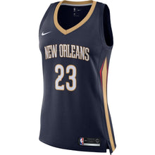 Load image into Gallery viewer, 23 - Women&#39;s Nike Anthony Davis Navy New Orleans Pelicans Swingman Jersey - Icon Edition - Navy