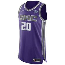 Load image into Gallery viewer, 20 - Men&#39;s Nike Harry Giles Purple Sacramento Kings Authentic Sponsor Patch Jersey – Icon Edition
