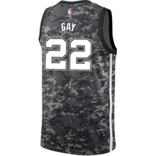 Load image into Gallery viewer, 22 - Gay San Antonio Spurs Men&#39;s Nike 2018-19 City Edition Swingman Personalized Jersey - Navy