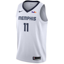 Load image into Gallery viewer, 11 - Men&#39;s Nike Mike Conley Memphis Grizzlies Swingman Sponsor Patch Jersey - Association Edition - White