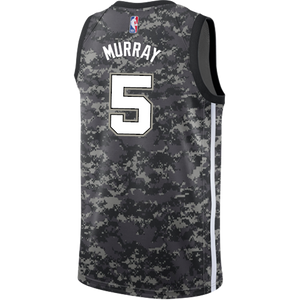 5 - Murray San Antonio Spurs Men's Nike 2018-19 City Edition Swingman Personalized Jersey - Navy