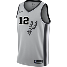Load image into Gallery viewer, 12 - Aldridge San Antonio Spurs Men&#39;s Nike 2018-19 Statement Edition Swingman Personalized Jersey  - Grey
