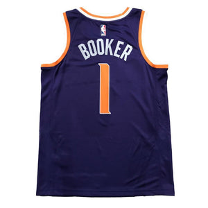 01 - Nba Phoenix Suns Devin Booker Nike Swingman Jersey Icon Edition - Purple
