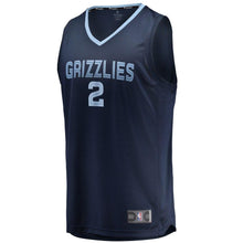 Load image into Gallery viewer, 2 - Men&#39;s Fanatics Branded Delon Wright Memphis Grizzlies Fast Break Jersey – Icon Edition - Navy