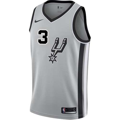 3 - Paul San Antonio Spurs Men's Nike 2018-19 Statement Edition Swingman Personalized Jersey  - Grey