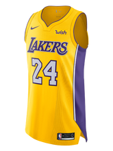 Load image into Gallery viewer, 24 - Los Angeles Lakers Kobe Bryant Icon Authentic Jersey - Gold