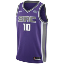 Load image into Gallery viewer, 10 - Men&#39;s Nike Frank Mason III Purple Sacramento Kings Swingman Sponsor Patch Jersey - Icon Edition