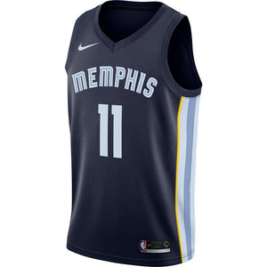 11 - Men's Nike Mike Conley Memphis Grizzlies Swingman Jersey - Icon Edition - Navy