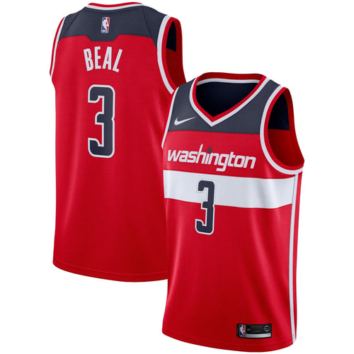 03 - Youth Nike Bradley Beal Red Washington Wizards Swingman Jersey- Red
