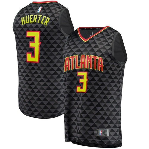 3-Kevin Huerter Atlanta Hawks Jersey - Icon Edition - Black