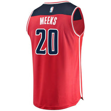Load image into Gallery viewer, 20 - Youth Fanatics Branded Jodie Meeks Red Washington Wizards Fast Break Player Jersey - Icon Edition - Red