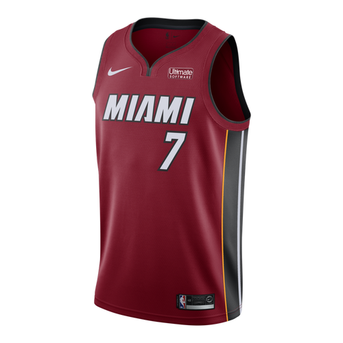 07 - Goran Dragic Nike Miami Heat Statement Red Swingman Jersey - Red