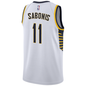 11 - Domantas Sabonis Pacers Nike Association Swingman Jersey - White