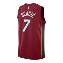 Load image into Gallery viewer, 07 - Goran Dragic Nike Miami Heat Statement Red Swingman Jersey - Red