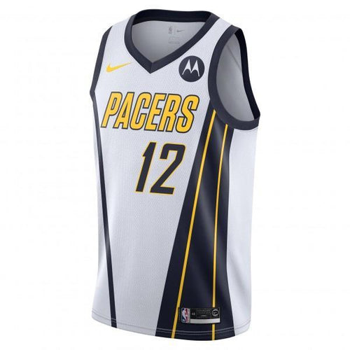 12 - Tyreke Evans Indiana Pacers 18-19 Earned Edition Swingman Jersey - White