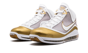 Nike Air Max Lebron 7 White/white-metallic Gold