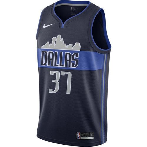37 - Dallas Mavericks Kostas Antetokounmpo Nike Statement Swingman Jersey - Navy