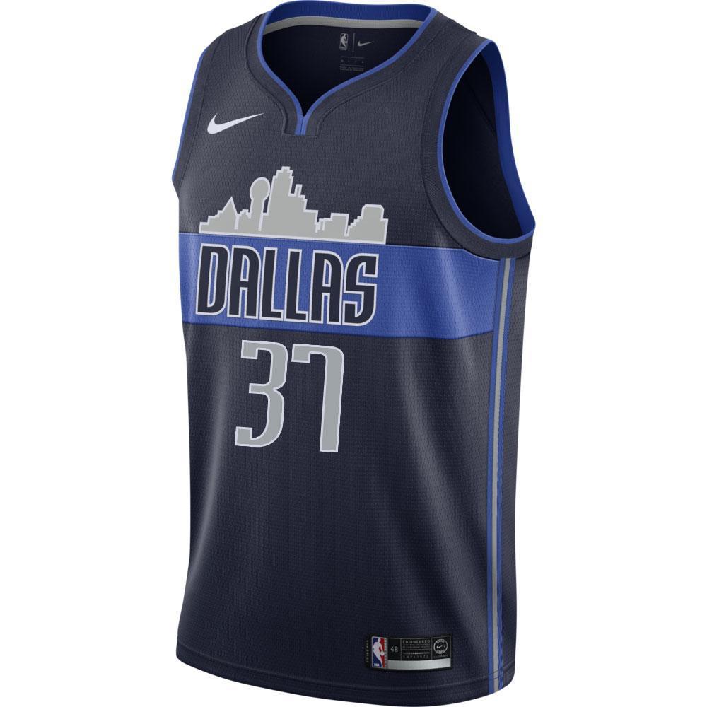 37 - Dallas Mavericks Kostas Antetokounmpo Nike Statement Swingman Jersey - Navy