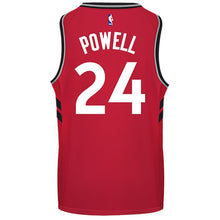 Load image into Gallery viewer, 24 - Raptors Adult Swingman Icon Jersey - Powell - Red