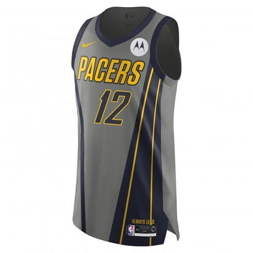 12 - Tyreke Evans Indiana Pacers 18-19 City Edition Swingman Jersey - Grey