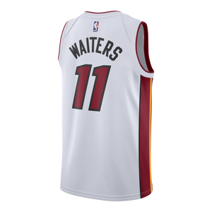 11 - Dion Waiters Nike Miami Heat Association White Swingman Jersey - White