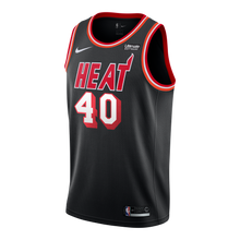 Load image into Gallery viewer, 40 - Udonis Haslem Nike Miami Heat Classic Edition Jersey - Black
