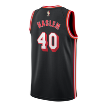 Load image into Gallery viewer, 40 - Udonis Haslem Nike Miami Heat Classic Edition Jersey - Black
