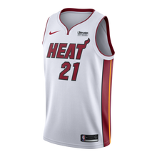 Load image into Gallery viewer, 21 - Hassan Whiteside Nike Miami Heat Association White Swingman Jersey - White